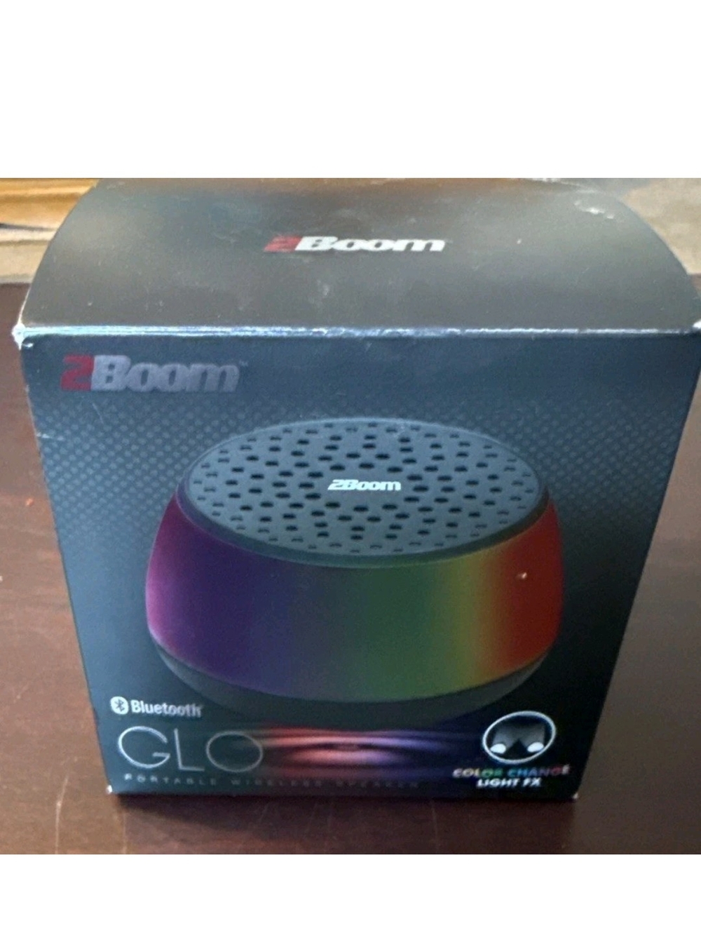 GLO Portable Bluetooth Speaker — Multicolor LED